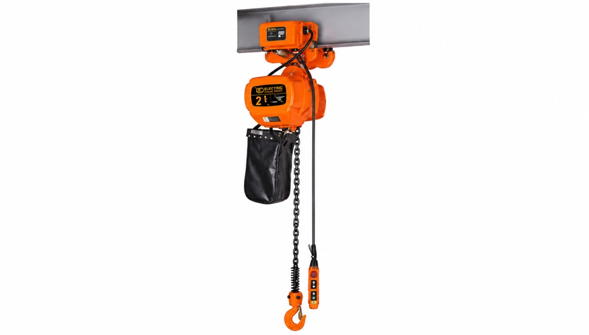 Electric Chain Hoist With Electric Trolley